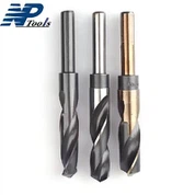 Set di punte per trapano Deming e scatola di legno da 9 pezzi con gambo 1/2